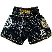 未使用PHENOMキッズサイズ ラメ生地ロングキックパンツ、ボクシングトランクス Amazon.co.jp: PHENOM BOXEO フェノムボクセオ ゴールドラメ生地